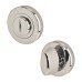 Serozzetta by Carlisle Brass Bathroom Turn & Release - 50mm Diameter - Oval - Polished Chrome
