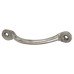 Olde Forge Bean Bow Cabinet Pull Handle - 88mm Centres - Pewter Effect