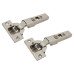 Blum CLIP Top Soft Close Cabinet Hinge - 110° - Overlay - Zinc Plated - Pair