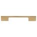 Exel 8mm Slim D-Bar Cabinet Pull Handle - 192mm Centres - Satin Brass