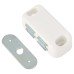 Budget Magnetic Catch - 42 x 22 x 13mm - 4.kg Pull - White - Pack of 5