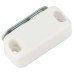 Budget Magnetic Catch - 42 x 22 x 13mm - 4.kg Pull - White - Pack of 5