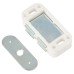 Budget Magnetic Catch - 42 x 22 x 13mm - 4.kg Pull - White - Pack of 5