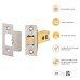 Exel Heavy Duty Tubular Latch - 78mm Case - 57mm Backset - Square - Satin Stainless Steel