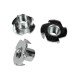 4 Pronged Tee Nut - M8 x 11mm - Zinc Plated - Pack of 100