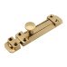 Exel Flat Section Bolt - 115 x 25mm - Polished Brass