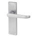 Exel Victorian Latch Door Handle Kit - Satin Chrome