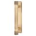 Frelan Hoxton Sturt Cabinet Handle on Rushton Backplate - 96mm Centres - Antique Brass