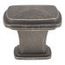 Exel Hadden Square Cabinet Knob - 31 x 31mm - Antique Pewter