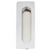 Exel Rectangular Flush Cabinet Pull Handle - 106 x 39mm - Matt Chrome