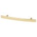 Exel 14mm Curved T-Bar Cabinet Pull Handle - 76mm Centres - Polished Brass