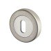 M Marcus Sorrento Escutcheon - 53mm Diameter - Keyhole - Satin Chrome