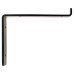 Olde Forge Steel Scaffold Board Shelf Bracket - Type 3 - 175 x 237 x 40mm - Black Powder Coated Iron