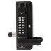 Borg BL3435KO External Marine Grade ECP Back to Back Trigger Release Deadbolt Gate Code Lock - Black