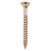 TIMCO Velocity Pozi Countersunk Wood Screws - 4.0 x 40mm - Yellow Zinc - Pack of 200