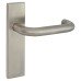 Exel Satin Stainless Steel 19mm Return to Door Latch Door Handle - Square - 171 x 44mm