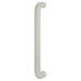 Hoppe AR602/425 Nylon D-Bar Door Pull Handle - Bolt Fix - 425mm c/c - Diamond White