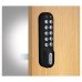 Codelocks Kitlock KL1000 Electronic Locker and Cabinet Code Lock - Black