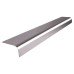 Exel Stainless Steel Round Nose Door Step - 825 x 100mm - Satin