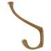 Victorian Heavy Duty Single Hat & Coat Hook - 143 x 65mm - Satin Brass