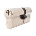 Exel 5 Pin 80mm Euro Double Cylinder - 35 + 45mm - Polished Nickel - Keyed to Differ