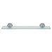 Croydex Westminster Glass Shelf - 500 x 115mm - Polished Chrome