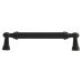 Exel Whitby Lines 10mm T-Bar Cabinet Pull Handle - 128mm Centres - Matt Black