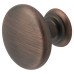 Crofts & Assinder Monmouth Round Cabinet Knob - 38mm Diameter - American Copper 