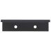 Exel Vora Lipped Edge Cabinet Pull Handle - 64mm Centres - Black