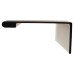 Exel Vora Lipped Edge Cabinet Pull Handle - 64mm Centres - Black