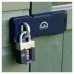 Squire Hardened Steel High Security Hasp & Staple - 231 x 76mm - Blue