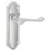 Exel Ashmead Latch Door Handle Kit - Polished Chrome