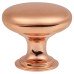 Exel Domed Round Cabinet Knob - 28mm Diameter - Bright Copper Exel Domed Round Cabinet Knob - 28mm Diameter - Bright Copper