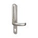 Borg BL6100 Push Button Code Lock for Multipoint Locks - Satin Stainless Steel