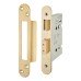 Hampstead Architectural Bathroom Lock - 78mm Case - 57mm Backset - Radius - PVD Brass Hampstead Architectural Bathroom Lock - 78mm Case - 57mm Backset - Radius - PVD Brass