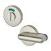 Stainless Steel Thumbturn Cubicle Pilaster Bolt - 12-13mm Panels
