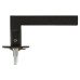 Jigtech Matt Black Door Handles on Round Slim Rose - Schema Rita Range 
