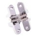 Exel Concealed Hinge - 45 x 13mm - Polished Chrome - Pair