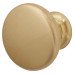 Crofts & Assinder Monmouth Round Cabinet Knob - 38mm Diameter - Brushed Satin Brass
