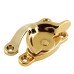 Exel Budget Fitch Sash Window Fastener - 60 x 21mm - Brass Plated