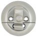 Round Butterfly Catch - 38mm Diameter - Satin Chrome