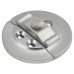 Round Butterfly Catch - 38mm Diameter - Satin Chrome