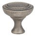 Olde Forge Averill Round Cabinet Knob - 30mm Diameter - Antique Pewter