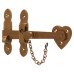Olde Forge Cottage Thumb Latch Set - Antique Bronze