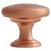 Crofts & Assinder Monmouth Round Cabinet Knob - 32mm Diameter - Brushed Copper