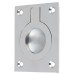 Exel Rectangular Flush Ring Cabinet Pull Handle - 63 x 50mm - Satin Chrome Exel Rectangular Flush Ring Cabinet Pull Handle - 63 x 50mm - Satin Chrome