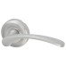 Heritage Brass by M Marcus Satin Chrome Door Handles on Round Rose - Sophia Range 