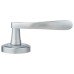 Heritage Brass by M Marcus Satin Chrome Door Handles on Round Rose - Sophia Range 