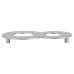 Exel 100mm Concealed Screw Fix Door Numeral - 8 - Polished Stainless Steel 