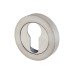 Exel Escutcheon - 50mm Diameter - Euro - Satin Chrome